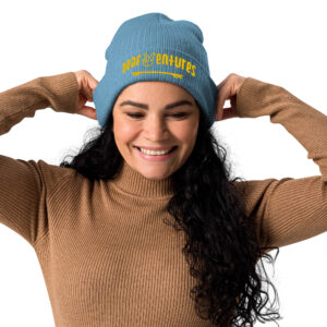 DeafVentures Mütze / Beanie blau